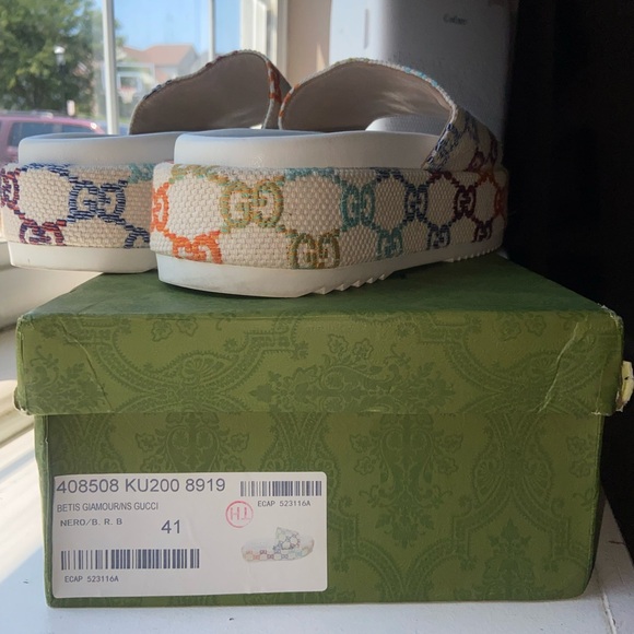 Gucci platform slides - Picture 8 of 9